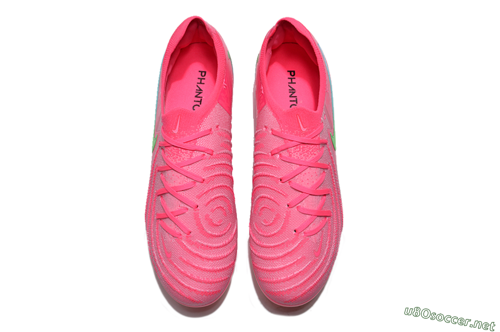 Unisex Nike Phantom Luna Elite FG Football Boots - Pink/Yellow/Jade 4