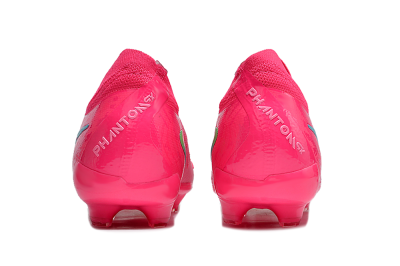 Unisex Nike Phantom Luna Elite FG Football Boots - Pink/Yellow/Jade