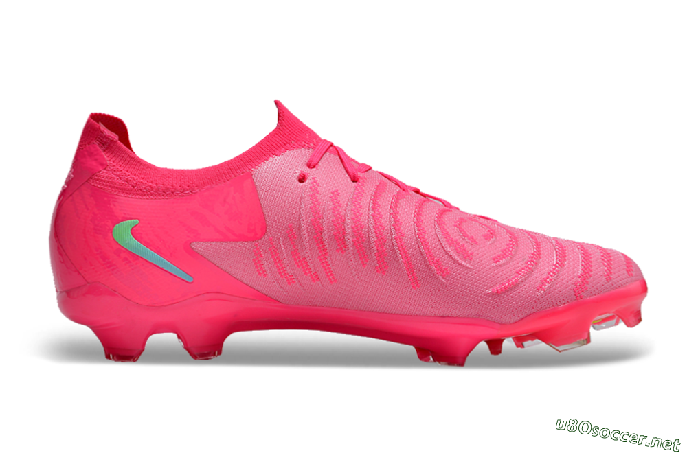 Unisex Nike Phantom Luna Elite FG Football Boots - Pink/Yellow/Jade 7