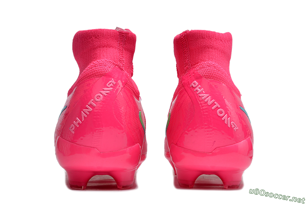 Unisex Nike Phantom Luna Elite NU FG Football Boots - Pink/Yellow/Jade 5