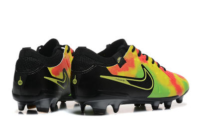 Men's Nike Tiempo Legend 10 Elite FG Football Boots - Black/Rainbow