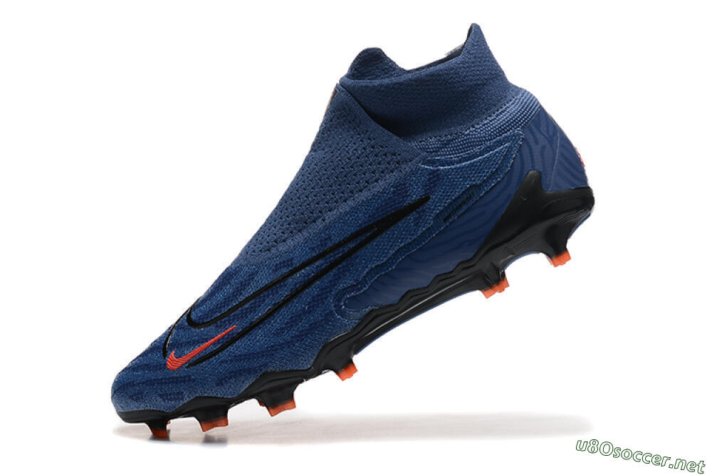 Men's Nike Phantom GX DF Elite FG Football Boots - Blue/Red/Black 8