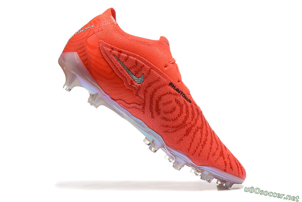 Men's Nike Phantom GX Elite FG Football Boots - Red/Silver 7