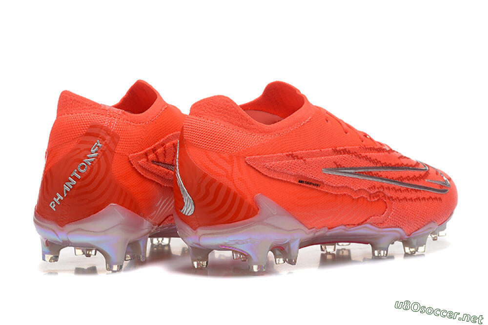 Men's Nike Phantom GX Elite FG Football Boots - Red/Silver 9