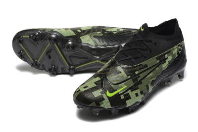 Men's Nike Phantom GX Elite FG Football Boots - Black/Camo/Yellow