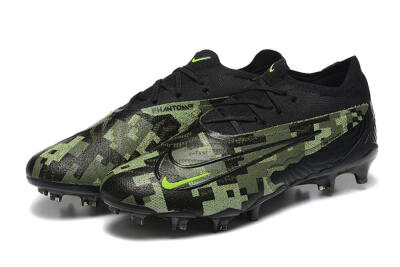 Men's Nike Phantom GX Elite FG Football Boots - Black/Camo/Yellow