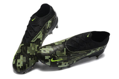 Men's Nike Phantom GX Elite FG Football Boots - Black/Camo/Yellow