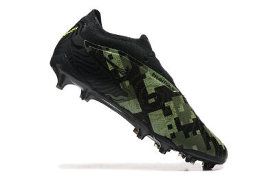 Men's Nike Phantom GX Elite FG Football Boots - Black/Camo/Yellow