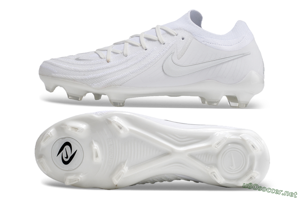Men's Nike Phantom Luna Elite NU FG Football Boots - White/Black 1