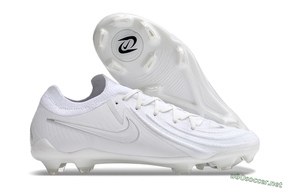Men's Nike Phantom Luna Elite NU FG Football Boots - White/Black 2