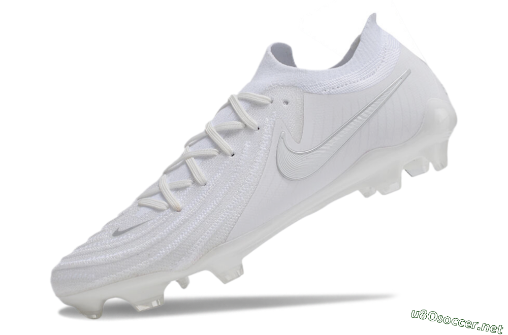 Men's Nike Phantom Luna Elite NU FG Football Boots - White/Black 5