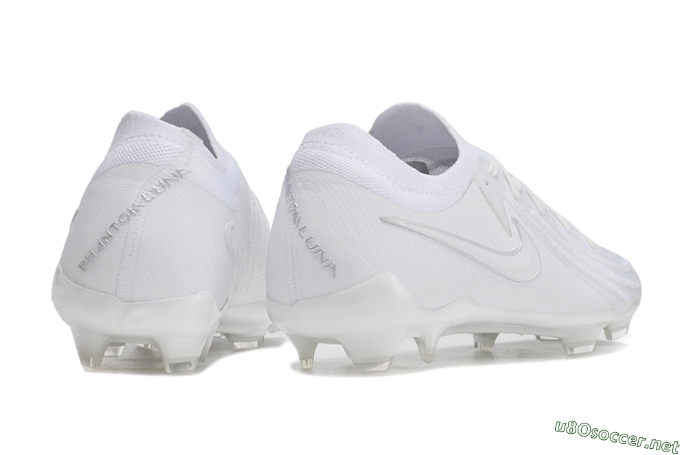 Men's Nike Phantom Luna Elite NU FG Football Boots - White/Black 6