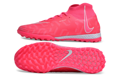 Men's Nike Phantom Luna Elite NU TF Football Shoes - Pink/White