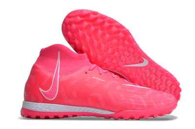Men's Nike Phantom Luna Elite NU TF Football Shoes - Pink/White