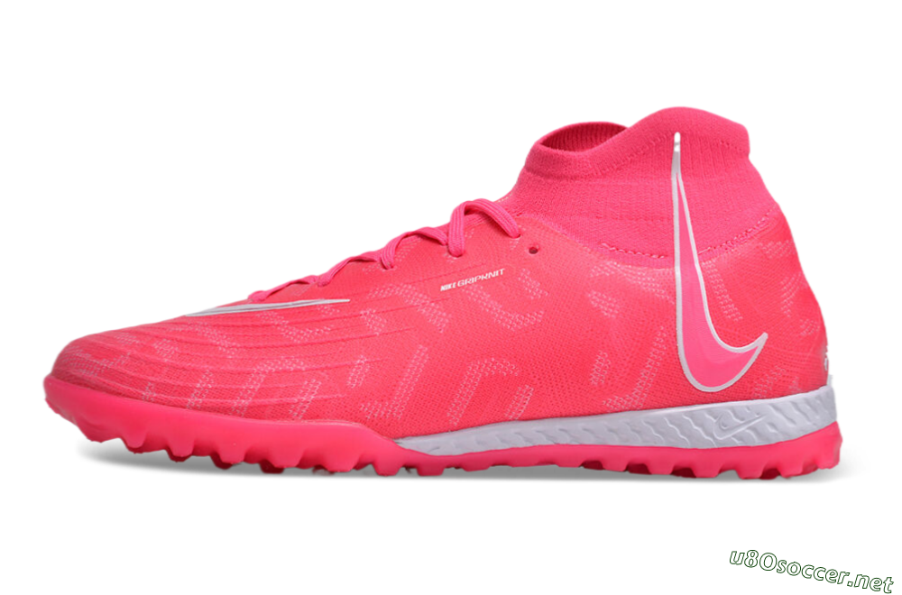 Men's Nike Phantom Luna Elite NU TF Football Shoes - Pink/White 0
