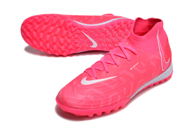 Men's Nike Phantom Luna Elite NU TF Football Shoes - Pink/White