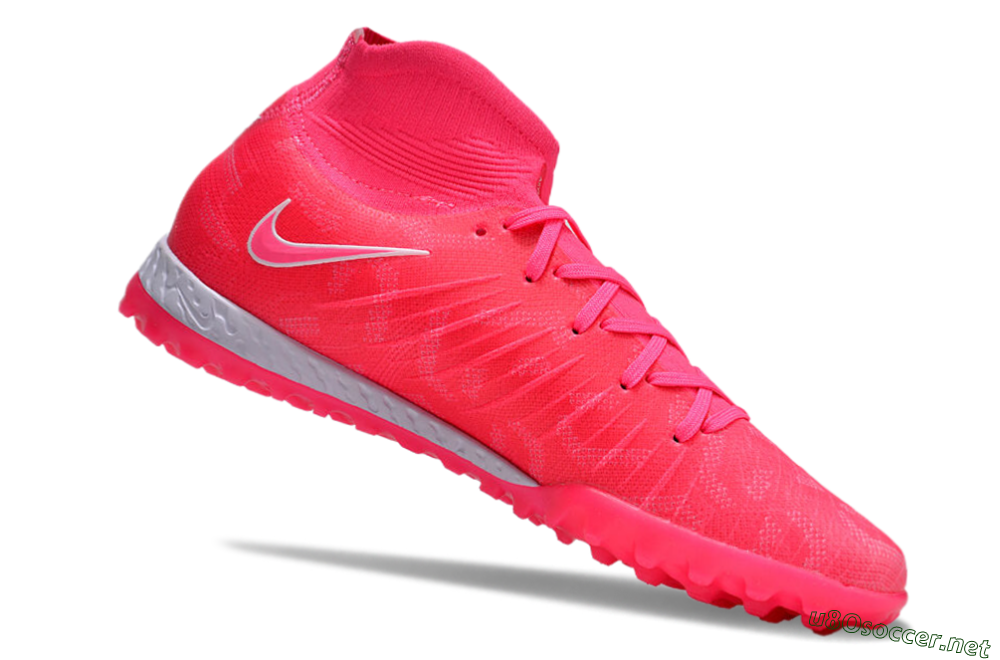 Men's Nike Phantom Luna Elite NU TF Football Shoes - Pink/White 4