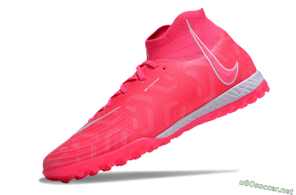 Men's Nike Phantom Luna Elite NU TF Football Shoes - Pink/White 5