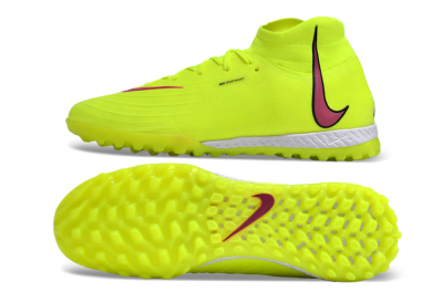 Men's Nike Phantom Luna Elite NU TF Football Shoes - Yellow/Red/White