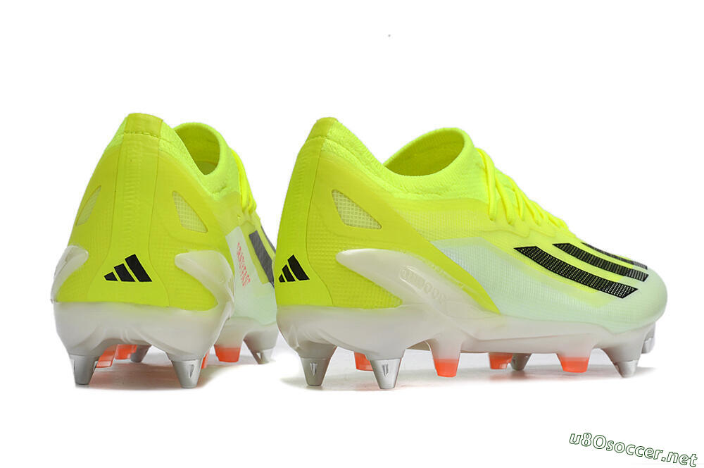 Men's Adidas X Crazyfast.1 SG Football Boots - Yellow/Black/Red 6