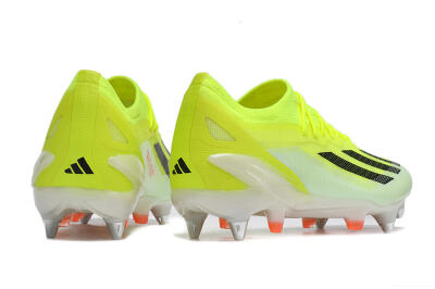 Men's Adidas X Crazyfast.1 SG Football Boots - Yellow/Black/Red