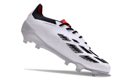 Men's Adidas Predator Accuracy 2024 FG Football Boots - White/Black/Red