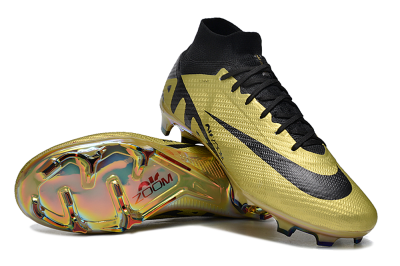 Men's Nike Air Zoom Mercurial Superfly 9 Elite FG Football Boots - Gold/Black