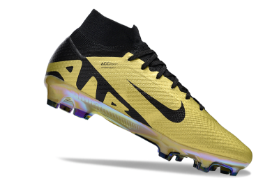 Men's Nike Air Zoom Mercurial Superfly 9 Elite FG Football Boots - Gold/Black