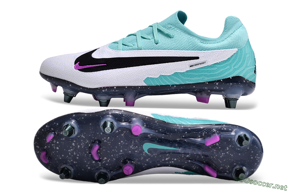 Men's Nike Phantom GX Elite Ready Pack SG Football Boots - Hyper Turquoise/Black/Fuchsia Dream/White 1