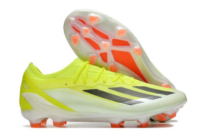 Men's Adidas X Crazyfast.1 FG Football Boots - Yellow/Black/Orange