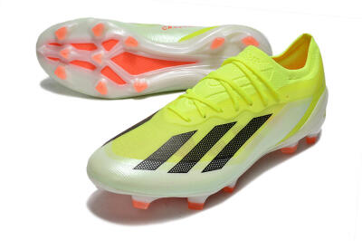 Men's Adidas X Crazyfast.1 FG Football Boots - Yellow/Black/Orange