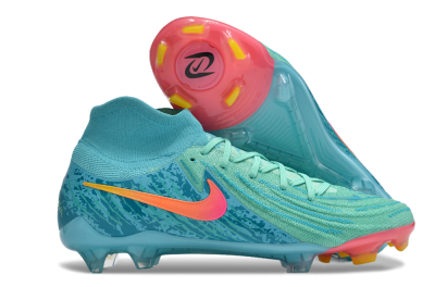 Unisex Nike Phantom Luna 2 Elite Vortex LV8 FG Football Boots - Green/Orange/Black