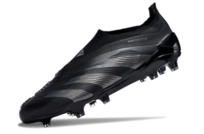 Men's Adidas Predator Accuracy+ FG Football Boots - Black/Dark Blue