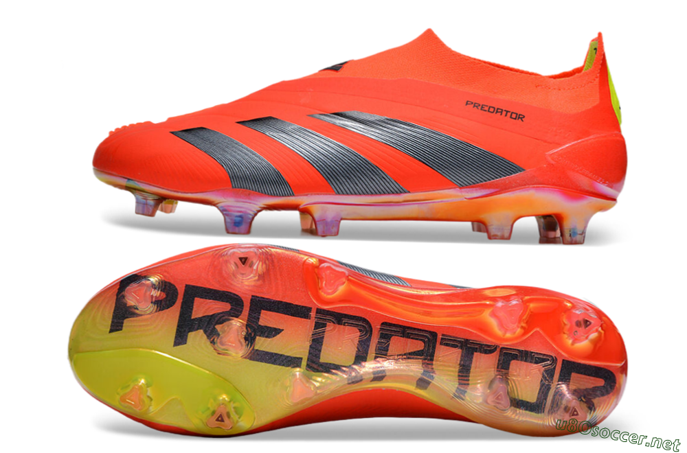 Men's Adidas Predator Accuracy+ FG Football Boots - Red/Black/Blue 1