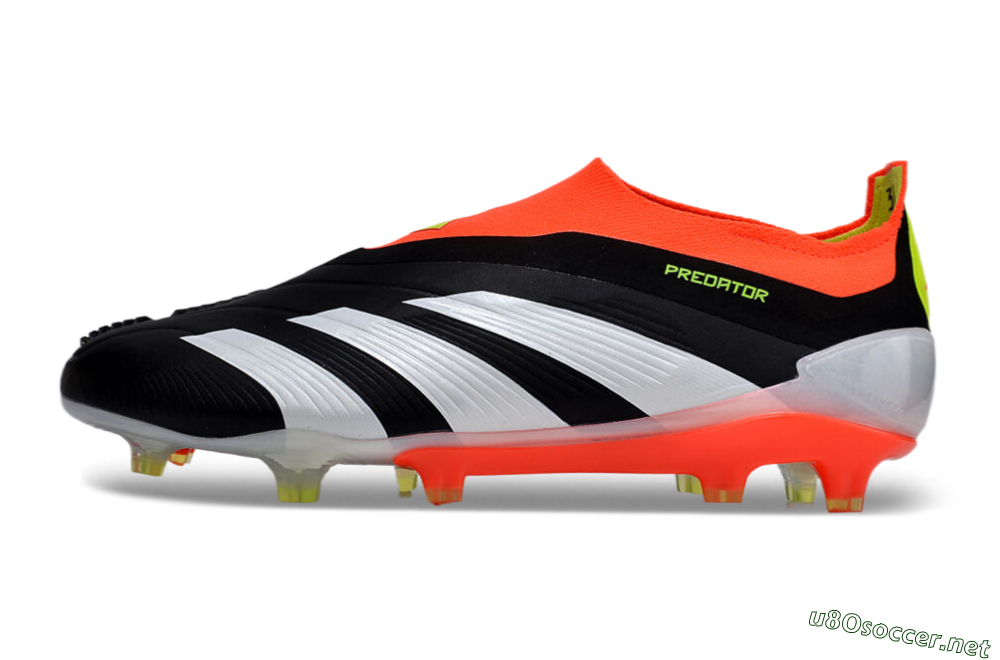 Men's Adidas Predator Accuracy+ FG Football Boots - Black/White/Red 0
