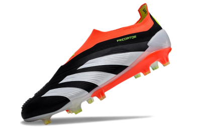 Men's Adidas Predator Accuracy+ FG Football Boots - Black/White/Red