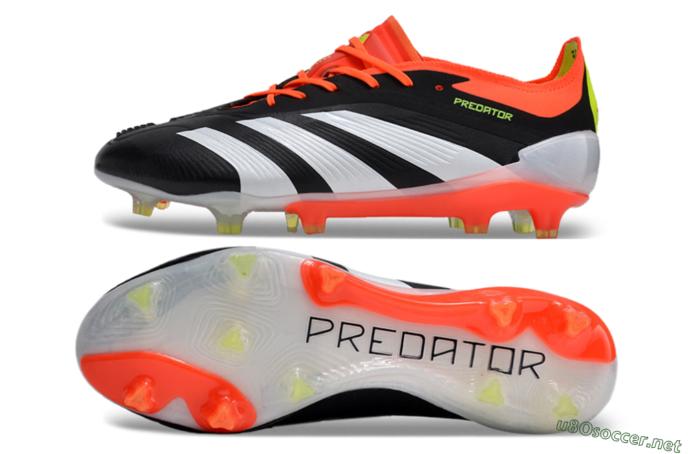 Men's Adidas Predator Accuracy.1 FG Football Boots - Black/White/Red 1