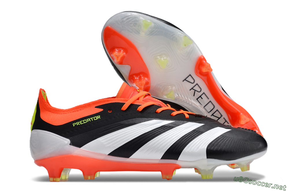 Men's Adidas Predator Accuracy.1 FG Football Boots - Black/White/Red 2