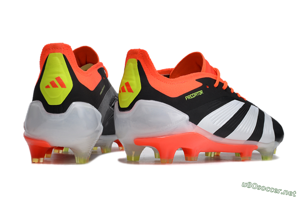 Men's Adidas Predator Accuracy.1 FG Football Boots - Black/White/Red 6