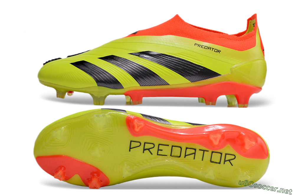 Men's Adidas Predator Accuracy+ FG Football Boots - Yellow/Black/Red 1