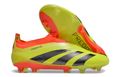 Men's Adidas Predator Accuracy+ FG Football Boots - Yellow/Black/Red