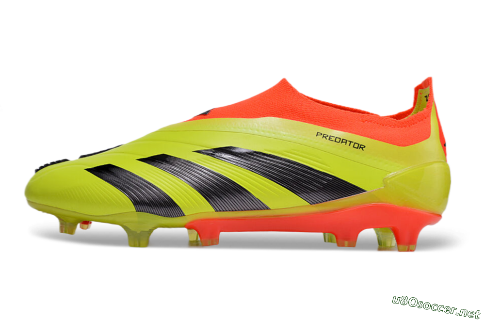 Men's Adidas Predator Accuracy+ FG Football Boots - Yellow/Black/Red 0