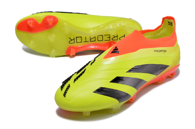 Men's Adidas Predator Accuracy+ FG Football Boots - Yellow/Black/Red