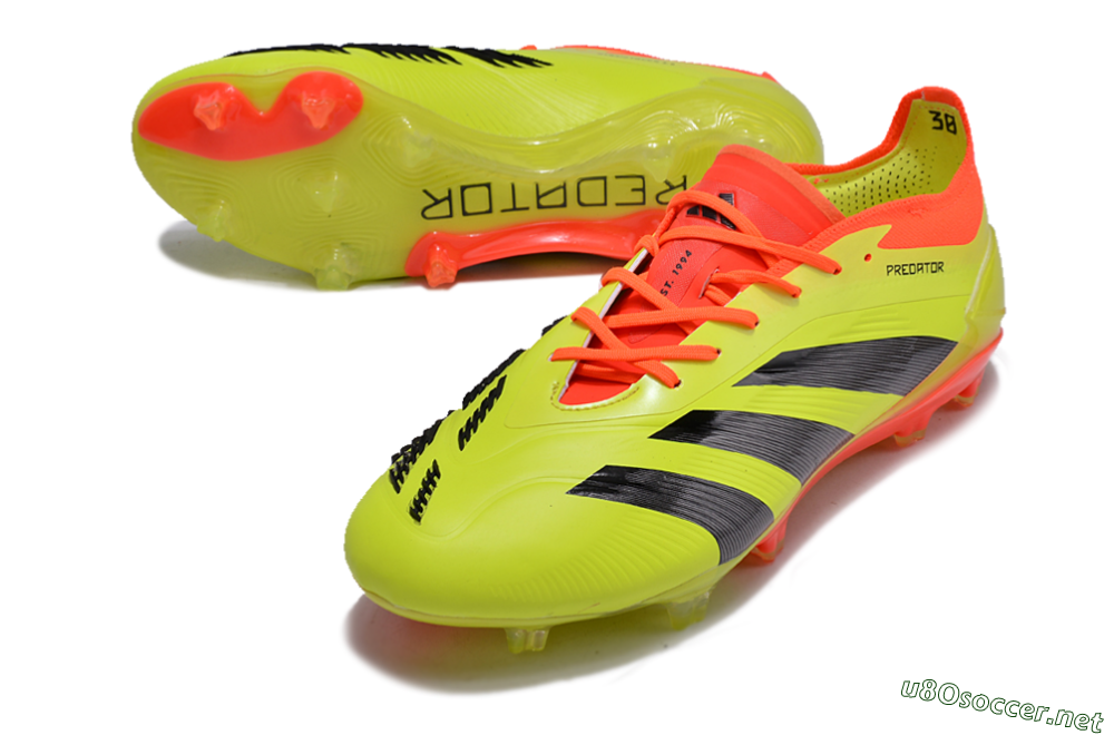 Men's Adidas Predator Accuracy.1 FG Football Boots - Green/Red/Black 3