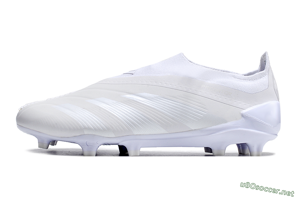 Men's Adidas Predator Accuracy+ FG Football Boots - White/White 0