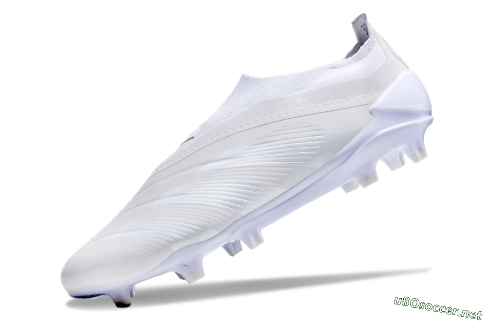 Men's Adidas Predator Accuracy+ FG Football Boots - White/White 5