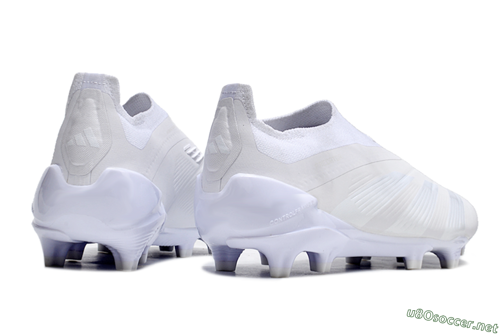Men's Adidas Predator Accuracy+ FG Football Boots - White/White 6