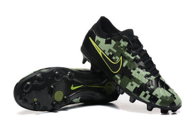 Men's Nike Tiempo Legend 10 Elite FG Football Boots - Black/Camo/Yellow