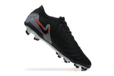 Men's Nike Tiempo Legend 10 Elite FG Football Boots - Black/Red/Grey