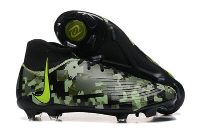 Men's Nike Phantom Luna Elite NU FG Football Boots - Black/Camo/Yellow